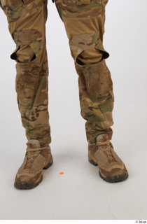 Waylon Crosby Army Pose A details of uniform leg lower…